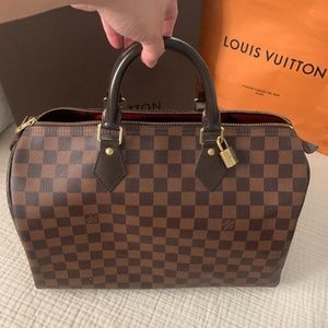 Louis Vuitton Damier Ebene Speedy 35